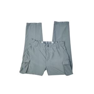 Triple Nickel Men's Gray Plaid Lined Waterproof Pants - M